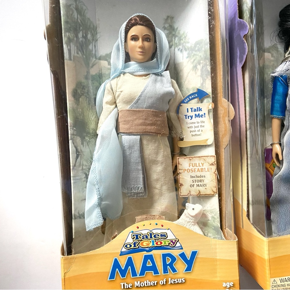 Tales of Glory Bible Doll Mary Esther 12 Inch Talking Religious Teaching - Picture 2 of 4